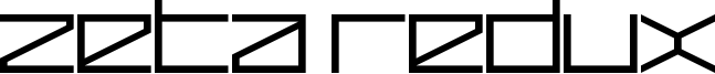 Zeta Redux Font
