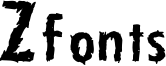 Zfonts Font