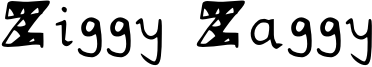 Ziggy Zaggy Font