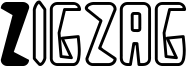Zigzag Font