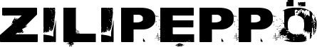 Zilipeppö Font