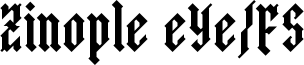 Zinople eYe/FS Font