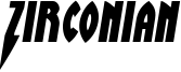 Zirconian Font