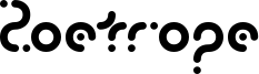 Zoetrope Font