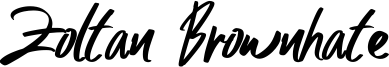 Zoltan Brownhate Font