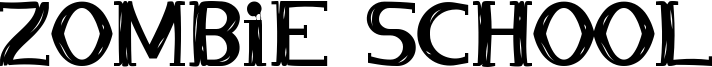 Zombie School Font