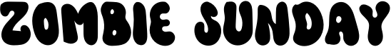 Zombie Sunday Font