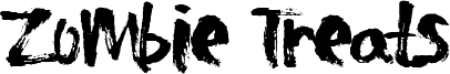 Zombie Treats Font