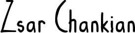 Zsar Chankian Font