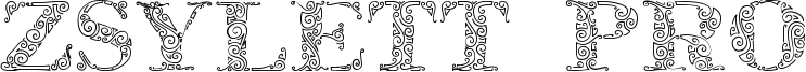 Zsylett Pro Font