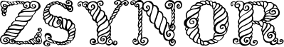 Zsynor Font