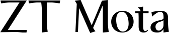 ZT Mota Font