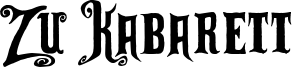Zu Kabarett Font