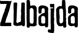 Zubajda Font