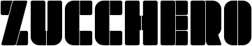 Zucchero Font