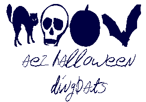 AEZ Halloween Dingbats