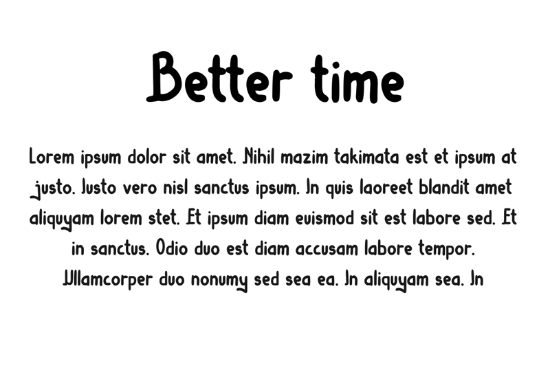 Better Time