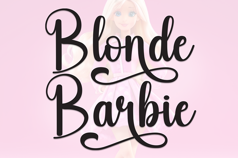 Blonde Barbie
