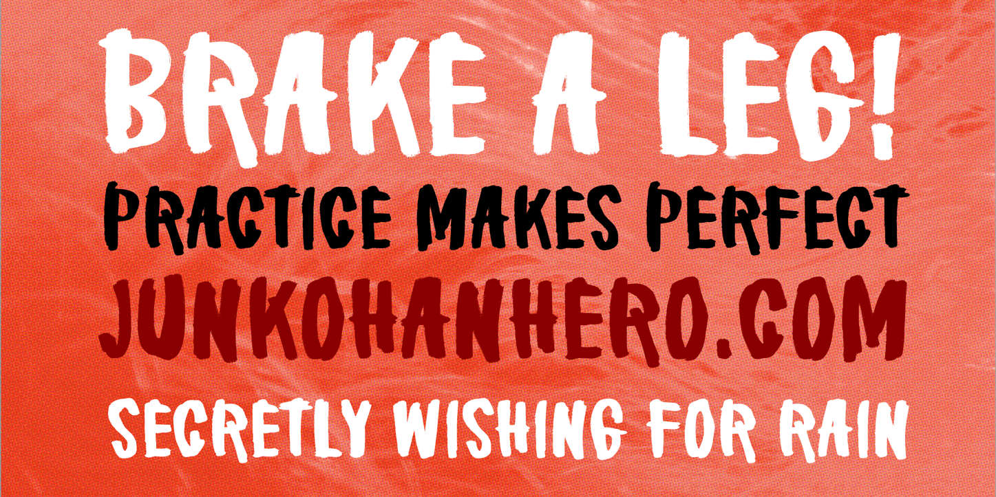 Brake a leg!