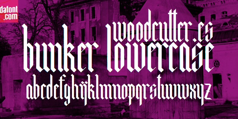 Bunker Lowercase