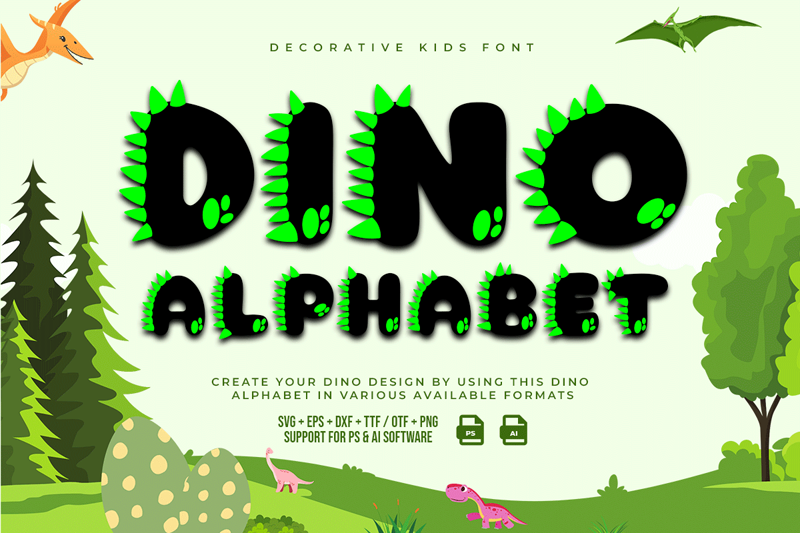 Dino Alphabet New