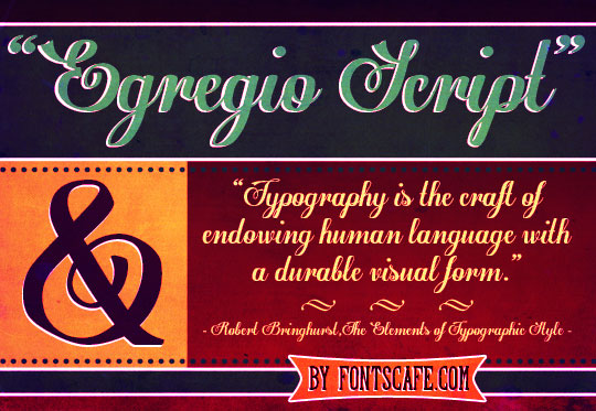 Egregio Script
