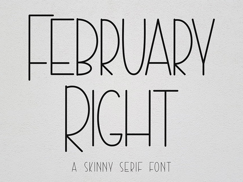 February Right