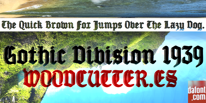 Gothic Division 1939