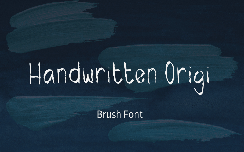 Handwritten Origi