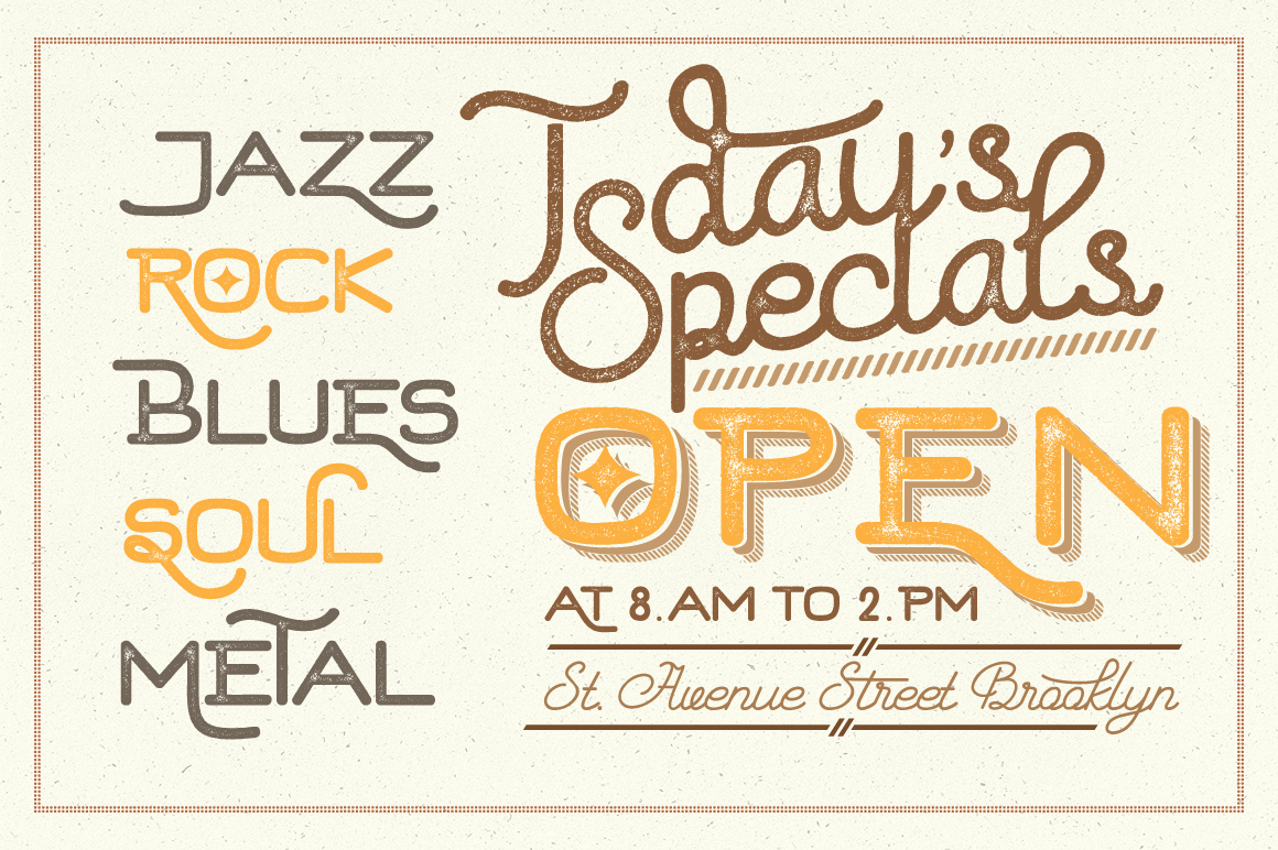 Hard Stones Sans Strip