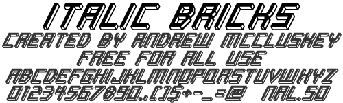 Italic Bricks