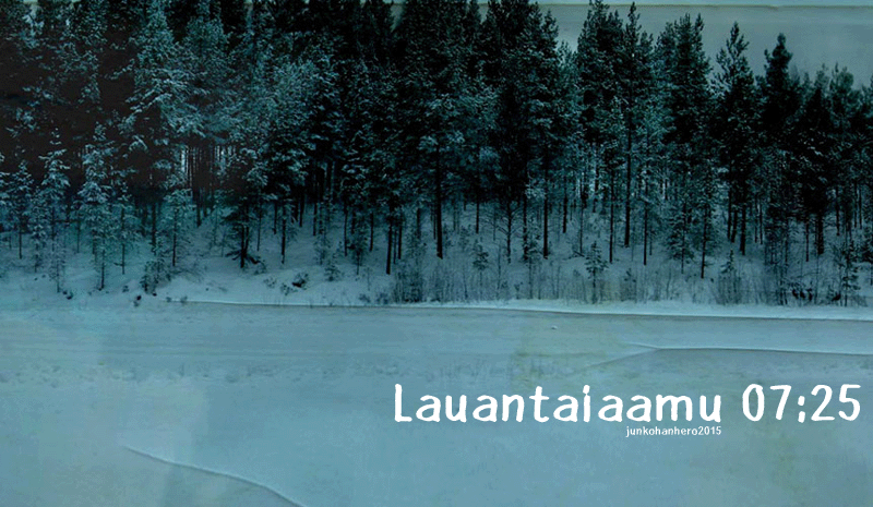 Lauantaiaamu 7:25