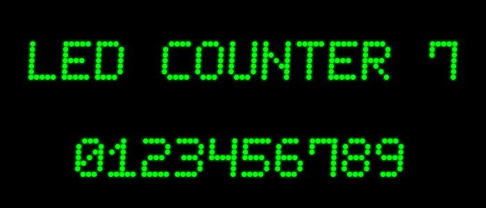 LED Counter 7