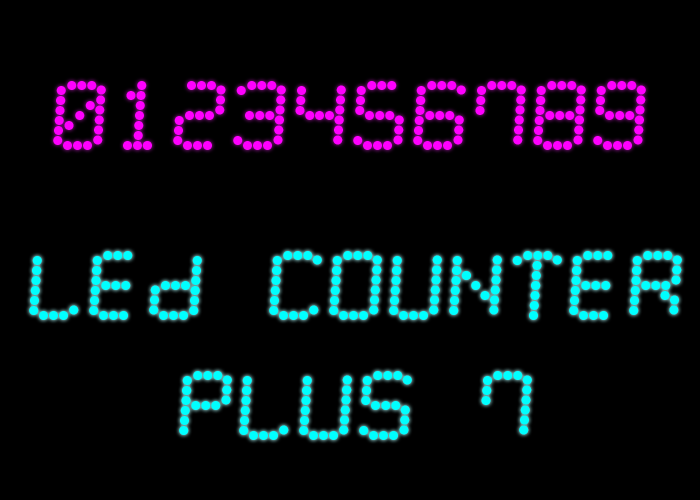 LED Counter Plus 7