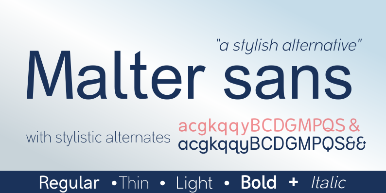 Malter Sans