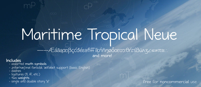 Maritime Tropical Neue