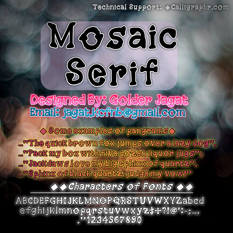 Mosaic Serif