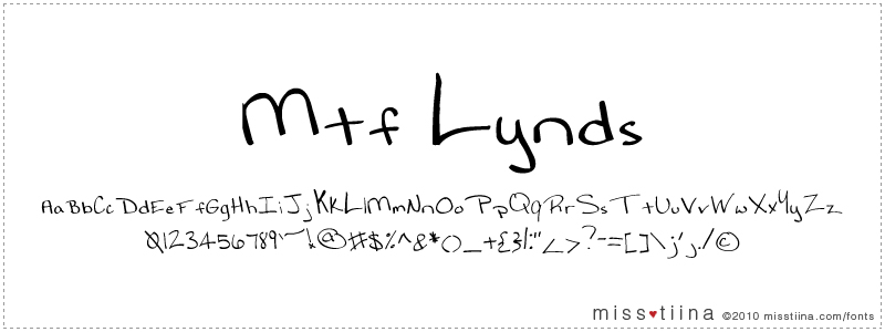 MTF Lynds