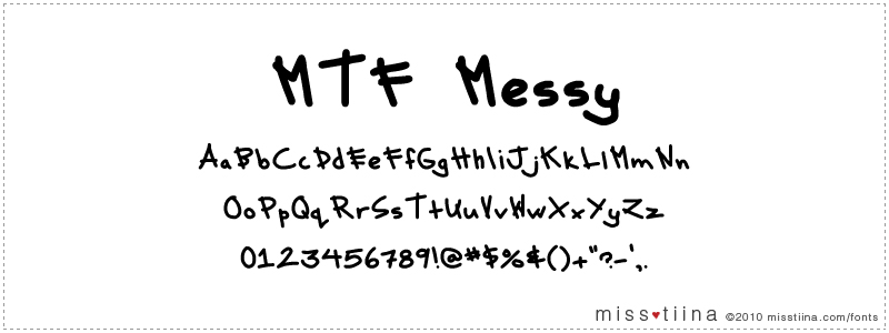 MTF Messy