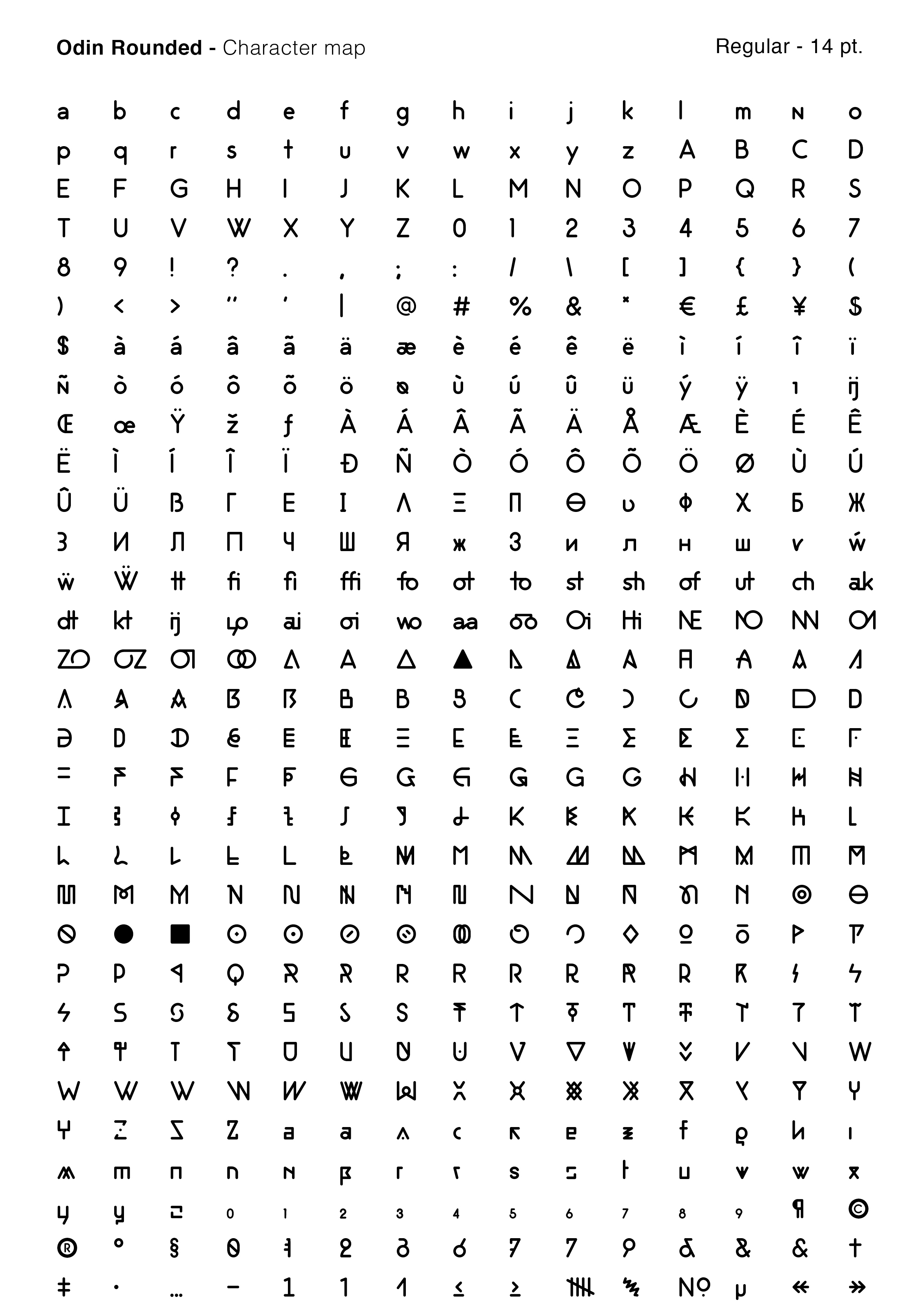 Odin Rounded