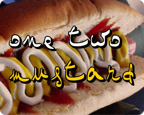 One Two Mustard