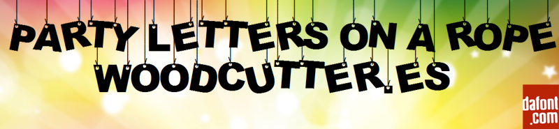 Party Letters On A Rope