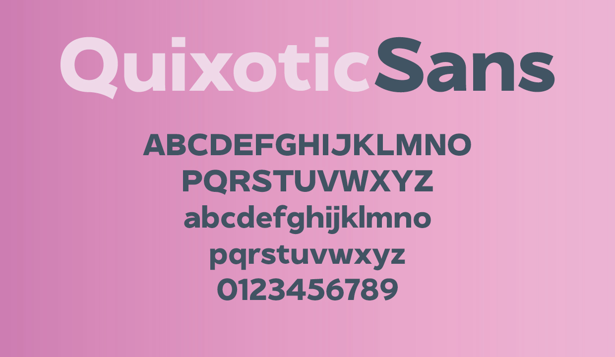 Quixotic Sans