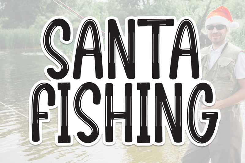 Santa Fishing