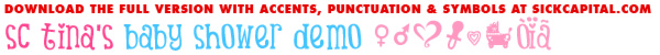 SC Tina's Baby Shower
