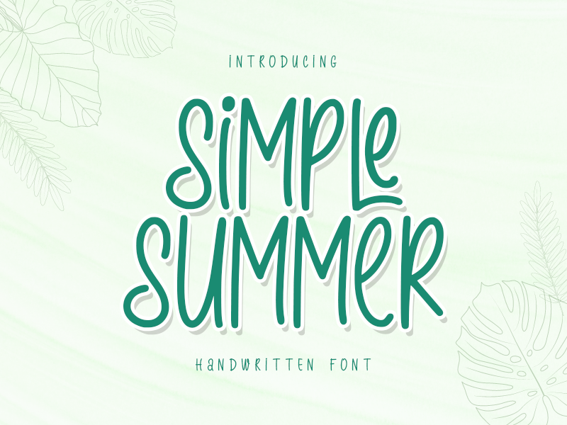Simple Summer