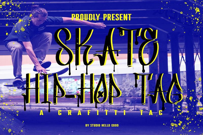 Skate Hip Hop Tag