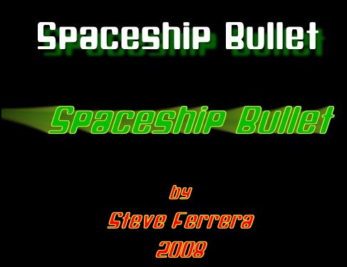 Spaceship Bullet