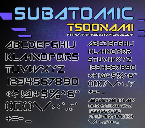 Subatomic Tsoonami