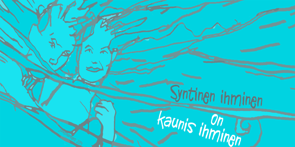 Syntinen ihminen on kaunis ihmi